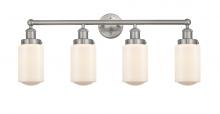  616-4W-SN-G311 - Dover - 4 Light - 32 inch - Brushed Satin Nickel - Bath Vanity Light