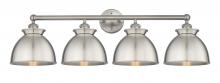  616-4W-SN-M14-SN - Adirondack - 4 Light - 35 inch - Brushed Satin Nickel - Bath Vanity Light