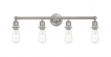  616-4W-SN - Edison - 4 Light - 29 inch - Satin Nickel - Bath Vanity Light