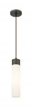  617-1P-OB-G617-11SWH - Boreas - 1 Light - 3 inch - Oil Rubbed Bronze - Cord Hung - Mini Pendant