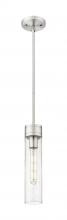  617-1S-SN-G617-11SDY - Boreas - 1 Light - 3 inch - Satin Nickel - Stem Hung - Mini Pendant