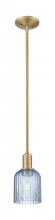 Innovations Lighting 716-1S-BB-G559-5BL - Bridal Veil - 1 Light - 6 inch - Brushed Brass - Mini Pendant