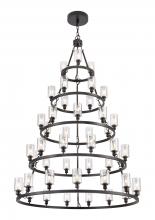  8203456-BK-G804 - Clymer - 45 Light - 60 inch - Matte Black - Chain Hung - Chandelier