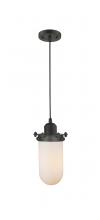  900-1P-OB-CE231-OB-W-LED - Centri - 1 Light - 5 inch - Oil Rubbed Bronze - Cord hung - Mini Pendant