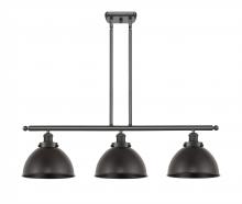  916-3I-OB-MFD-10-OB-LED - Derby - 3 Light - 36 inch - Oil Rubbed Bronze - Stem Hung - Island Light