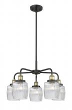  916-5CR-BAB-G302 - Colton - 5 Light - 24 inch - Black Antique Brass - Chandelier