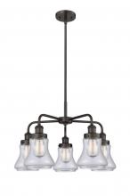  916-5CR-OB-G192 - Bellmont - 5 Light - 25 inch - Oil Rubbed Bronze - Chandelier