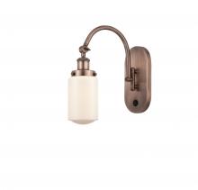  918-1W-AC-G311-LED - Dover - 1 Light - 5 inch - Antique Copper - Sconce