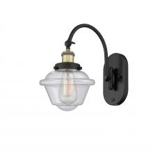  918-1W-BAB-G534 - Oxford - 1 Light - 8 inch - Black Antique Brass - Sconce