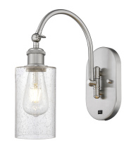 Innovations Lighting 918-1W-SN-G804 - Clymer - 1 Light - 4 inch - Brushed Satin Nickel - Sconce