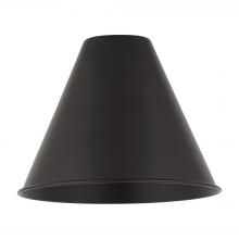  MBC-12-BK - Berkshire Light 12 inch Matte Black Metal Shade