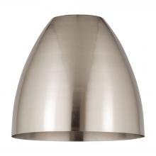  MBD-9-SN - Metal Bristol Light 9 inch Brushed Satin Nickel Metal Shade