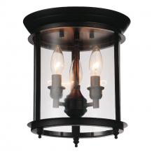  9809C10-3-109 - Desire 3 Light Cage Flush Mount With Oil Rubbed Bronze Finish