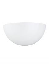  4138-15 - Edla traditional 1-light indoor dimmable bath vanity wall sconce in white finish with white plastic