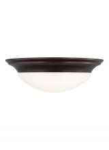  75436EN3-710 - Three Light Ceiling Flush Mount