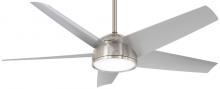  F781L-BNW - Chubby - 58" LED Ceiling Fan for Outdoor/LED Light