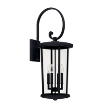  926741BK - 4 Light Outdoor Wall Lantern