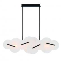  47210-028 - Nuvola 56" LED Chandelier In Black