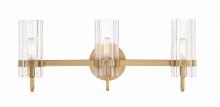  45463-013 - Brook 3 Light Vanity in Brass