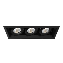  TE163LED-40-2-01 - MuLT, 15w, Trm, 3LT , 40k, Blk/blk