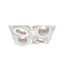  TE214BGU10-02 - MuLT, Gu10LT , Trimlss, 4LT , 50w, Wht