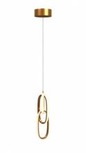  HF5021-GL - Circa Collection Gold Looping Pendant