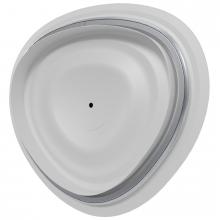  HF7996-WHT - Cosmopolitan White Wall Sconce