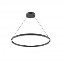  PD87732-BK - Cerchio 32-in Black LED Pendant