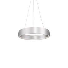  PD22723-BS - Halo 23-in Brushed Silver LED Pendant