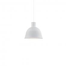  493513-WH - Irving 13-in White 1 Light Pendant