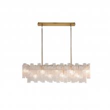  H24107L-9 - Flavia Large Long Rectangular Chandelier