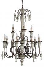  CHAN8090-12 - Maya 12-light Large Chandelier