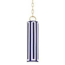  2384-AGB/BL - Brookville Pendant