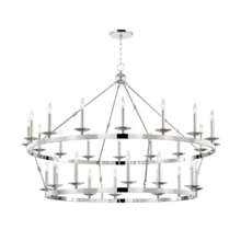  3228-PN - 28 LIGHT CHANDELIER