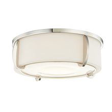  4616-PN - 3 LIGHT LARGE FLUSH MOUNT