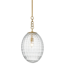  4912-AGB - 1 LIGHT LARGE PENDANT