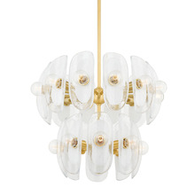  9131-AGB - 20 LIGHT CHANDELIER