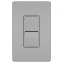  RCD33GRYCC6 - radiant? Two Single Pole/3-Way Switches, Gray