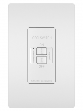  2087WCCD4 - radiant? Dead Front 20A Duplex Self-Test GFCI Receptacles with SafeLock? Protection, White