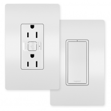  WNREZK15WH - radiant® Easy Switched Outlet Kit, White