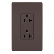  885TR20S - radiant? 20A 125V Tamper-Resistant Outlet, Brown