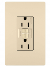  1597ICCD12 - radiant? 15A Duplex Self-Test GFCI Receptacles with SafeLock? Protection, Ivory