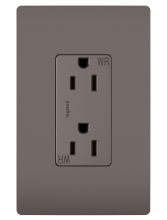  885TRWR - radiant® Outdoor Outlet, Brown