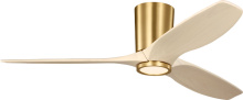 Visual Comfort & Co. Fan Collection 3SYRHSM52BBSWWOD - Seyra Smart 52 Hugger Led Ceiling Fan