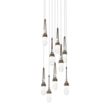  131100-SKT-LONG-05-YJ0434 - Link 9-Light Blown Glass Pendant