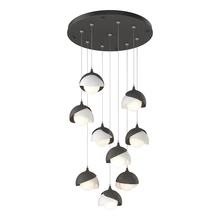  131105-SKT-STND-20-02-GG0711 - Brooklyn 9-Light Double Shade Pendant