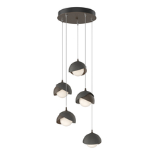  131125-SKT-STND-05-20-GG0711 - Brooklyn 5-Light Double Shade Pendant