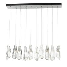  131201-SKT-STND-85-CR - Luma 10-Light Large Crystal Pendant