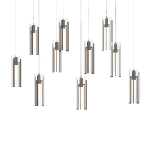  131204-SKT-LONG-05-ZM0065 - Exos Glass 10-Light Pendant