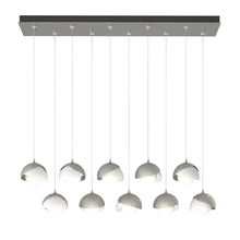  131205-SKT-STND-85-02-GG0711 - Brooklyn 10-Light Double Shade Pendant